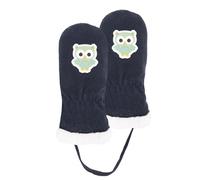 Isotoner Moufles Enfant Hibou confort | Doublure ou finition polaire isolante; doublure imitation fourrure pour une chaleur enveloppante
