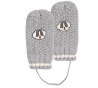 Isotoner Moufles Enfant maille Soft Touch chien ultra doux | Doublure imitation fourrure pour une chaleur enveloppante