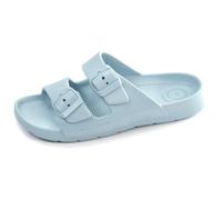 Isotoner Mules Claquettes Femme Confortables faciles à Enfiler 36 Bleu Clair