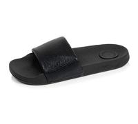 Isotoner Mules Claquettes Femme Semelle Confortable et légère, Sandale de Plage, Piscine, 37 EU, Noir Serpent