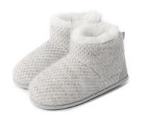 Isotoner Pantoufles en tricot scintillant pour femme