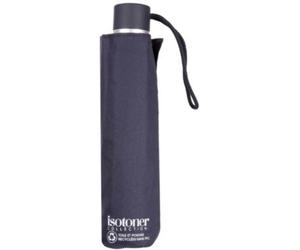 Isotoner - Parapluie 3 Sections Acier Marine