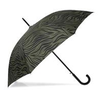 Isotoner Parapluie canne Ouverture automatique déperlant très solide | Parapluie canne automatique, déperlant, toile recy et large couverture 100 cm très résistante.