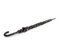 Isotoner Parapluie canne, ultra dérperlant, solide, ouverture automatique/fermeture manuelle, patchwork pâquerette