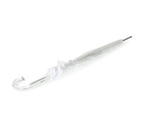 Isotoner Parapluie Cloche transparent canopée de 85 cm pvc/blanc femme