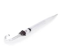 Isotoner Parapluie Cloche Transparent manuel PVC/Noir