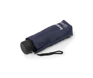 Isotoner Parapluie compact, solide, ouverture/fermeture manuelle, marine