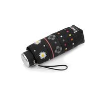 Isotoner Parapluie mini, solide, ultra déperlant, à ouverture manuelle,