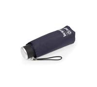 Isotoner Parapluie compact, solide, ultra déperlant, à ouverture manuelle, marine