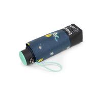 Isotoner Parapluie compact, solide, ultra déperlant, à ouverture manuelle technologie xtra-sec, citron jaune