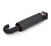 Isotoner Parapluie x-tra solide, ultra déperlant, ouverture/fermeture automatique, monogramme homme