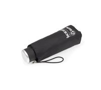 ISOTONER Parapluie Femme Mini Pliable, noir, Taille unique
