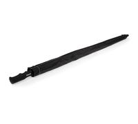 Isotoner Parapluie canne golf, ultra deperlant, couverture xl 130cm, manuelle, noir