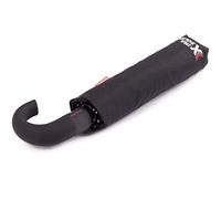 Isotoner Parapluie homme crook pliant - Noir