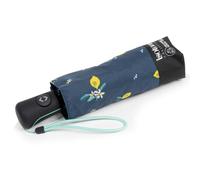 Isotoner Parapluie Mini Auto déperlant solide - Citron Jaune