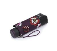 Isotoner Parapluie Mini Compact Fleurs Pensées
