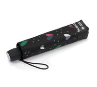 Isotoner Parapluie petit prix, solide et ultra déperlant coeur lumineux femme