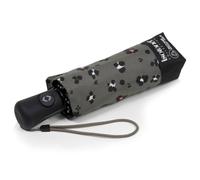 Isotoner Parapluie pliant Auto Déperlant Solide large couveture 98 cm | Parapluie mini automatique 21 cm, déperlant, toile recy structure acier et protection optimale 98 cm.