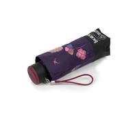 Isotoner Parapluie pliant Ouverture manuelle Déperlant Solide Résistant | Parapluie mini ultra compact 16,5 cm, déperlant, solide, toile recy et large couverture 94 cm pour la pluie.
