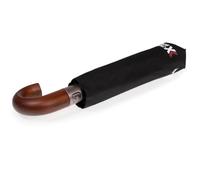 Isotoner Parapluie X-tra solide – ultra déperlant, ouverture/fermeture automatique – noir homme
