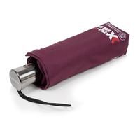 Isotoner Parapluie solide automatique déperlant mini 23cm | Parapluie Xtra Solide antiretournement, automatique, toile recy couverture 100 cm et séchage rapide.