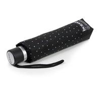 Isotoner Parapluie solide, ultra déperlant, à ouverture/fermeture manuelle, mini pois