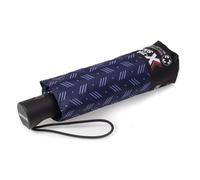 Isotoner Parapluie x-tra solide anti-retournement, ouverture et fermeture automatiques chevron homme femme