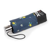 Isotoner Parapluie x-tra solide anti-retournement, ultra déperlant, ouverture/fermeture automatique, citron jaune