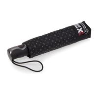 Isotoner Parapluie x-tra solide, ultra déperlant, ouverture/fermeture automatique, cravate trait