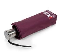 Isotoner Parapluie solide automatique déperlant mini 23cm | Parapluie Xtra Solide antiretournement, automatique, toile recyclée, couverture 100 cm et séchage rapide.