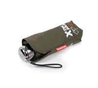 Isotoner Parapluies XTRA SOLIDE ALPHA compact 17,5 cm manuel | Parapluie mini Xtra Solide 17,5 cm, antiretournement, déperlant, léger et ultra compact.