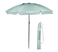 Isotoner Parasol de plage ultra résistant, structure anti vent, léger et anti uv upf50+