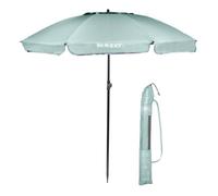 Isotoner Parasol de plage ultra résistant, structure anti vent, léger et anti uv upf50+