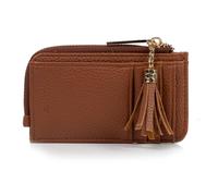 Isotoner Porte-cartes protection rfid anti-piratage de carte camel femme