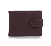 Isotoner Portefeuille Homme Protection RFID Anti-piratage de Carte Marron
