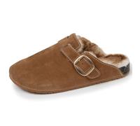 Isotoner Sabots amorti talon, confort à la marche camel femme 41