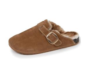 Isotoner Sabots Femme Amorti Talon, Confort à la Marche, 38, Camel
