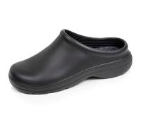 Isotoner Sabots Homme pour Le Jardinage, Confortables, Souples, résistants et légers, 44 EU, Noir Logo