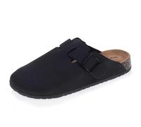 Isotoner Sabots Homme Semelle Extra-Flex légère Patch Talon Confort 44 Noir