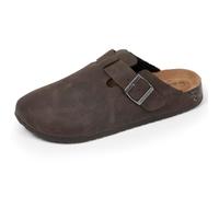 Isotoner Sabots Homme Semelle Extra-Flex, légers, Patch Talon Confort, 42 EU, Marron