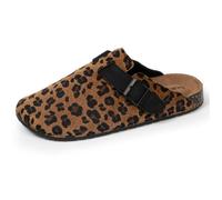 Isotoner Sabots semelle extra-flex légers patch talon confort léopard femme 36