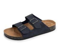 Isotoner Sandales à doubles bride, semelle intérieur patch talon ultra confortables marine homme 45