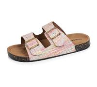 Isotoner Sandales à doubles bride, semelle intérieur patch talon ultra confortables multico femme 38