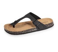 Isotoner Sandales Double bride noir homme 46