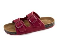 Isotoner Sandales Femme à doubles brides confort semelle cuir