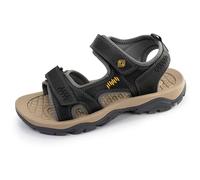 Isotoner Sandales homme très confortables, et faciles a enfiler, 44 EU, gris