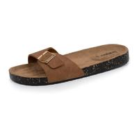 Isotoner Sandales Femme simple bride patch talon confort 40 camel