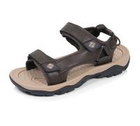 Isotoner Sandales Homme sport semelle confort et légère pour la marche 43 marron