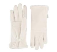 Isotoner Gants en Polaire Stretch, Tons Ivoire, Taille Unique Femme
