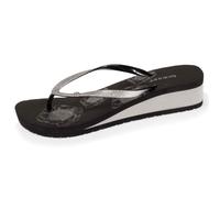 Isotoner Tongs Femme à talon de 4 cm ultra confortables